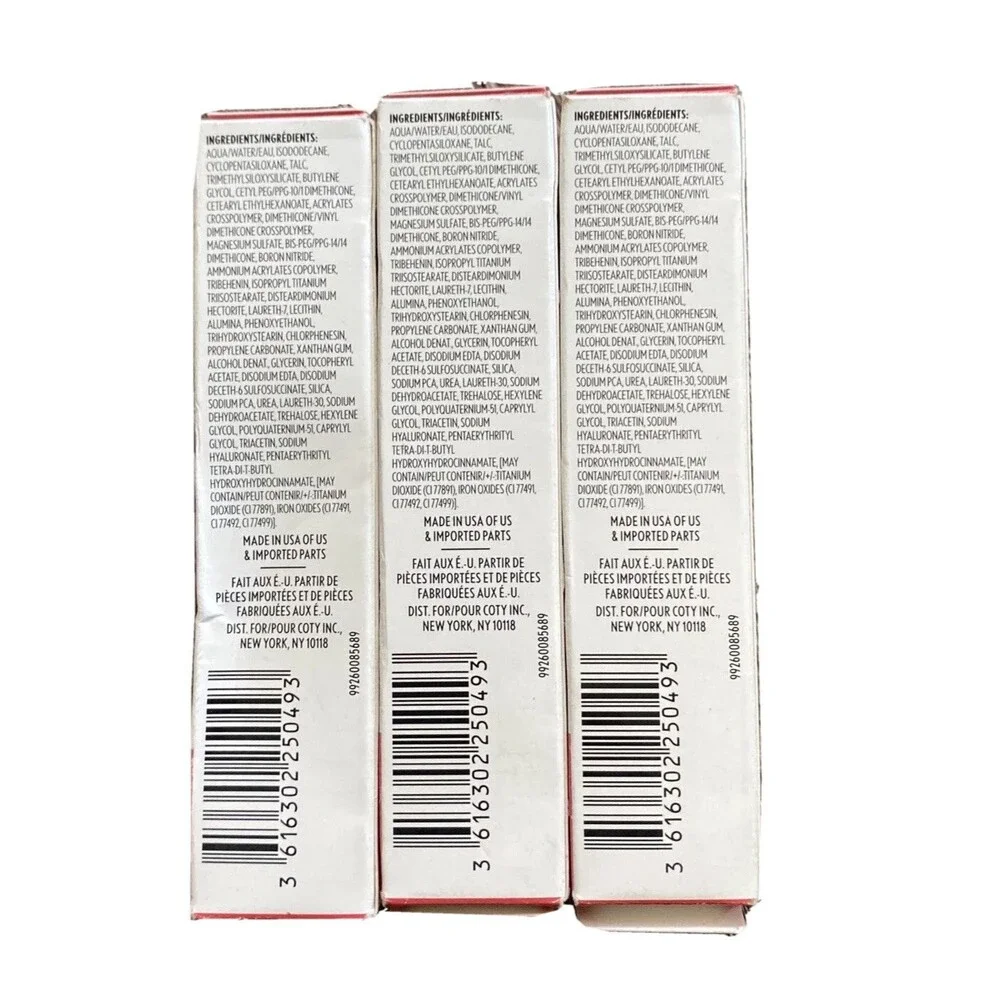 Covergirl Outlast Extreme Wear Concealer 840 Natural Beige Full Coverage Lot O 3